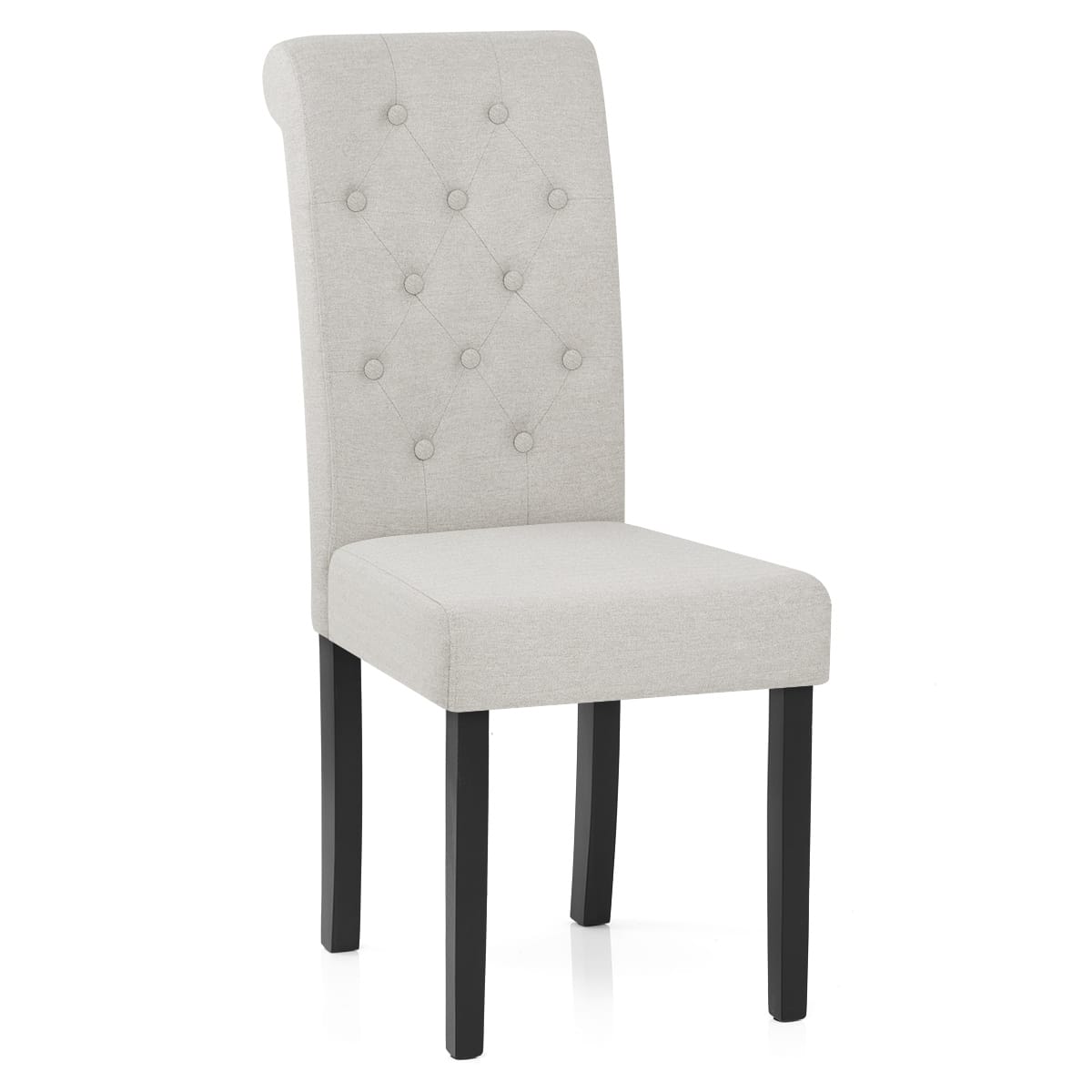 Utah Dining Chair Pebble Fabric