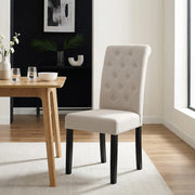 Utah Dining Chair Pebble Fabric