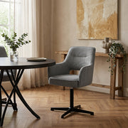 Veneto Chair Grey Fabric