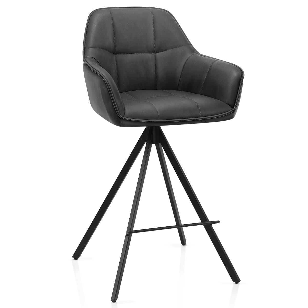 Venice Bar Stool Charcoal