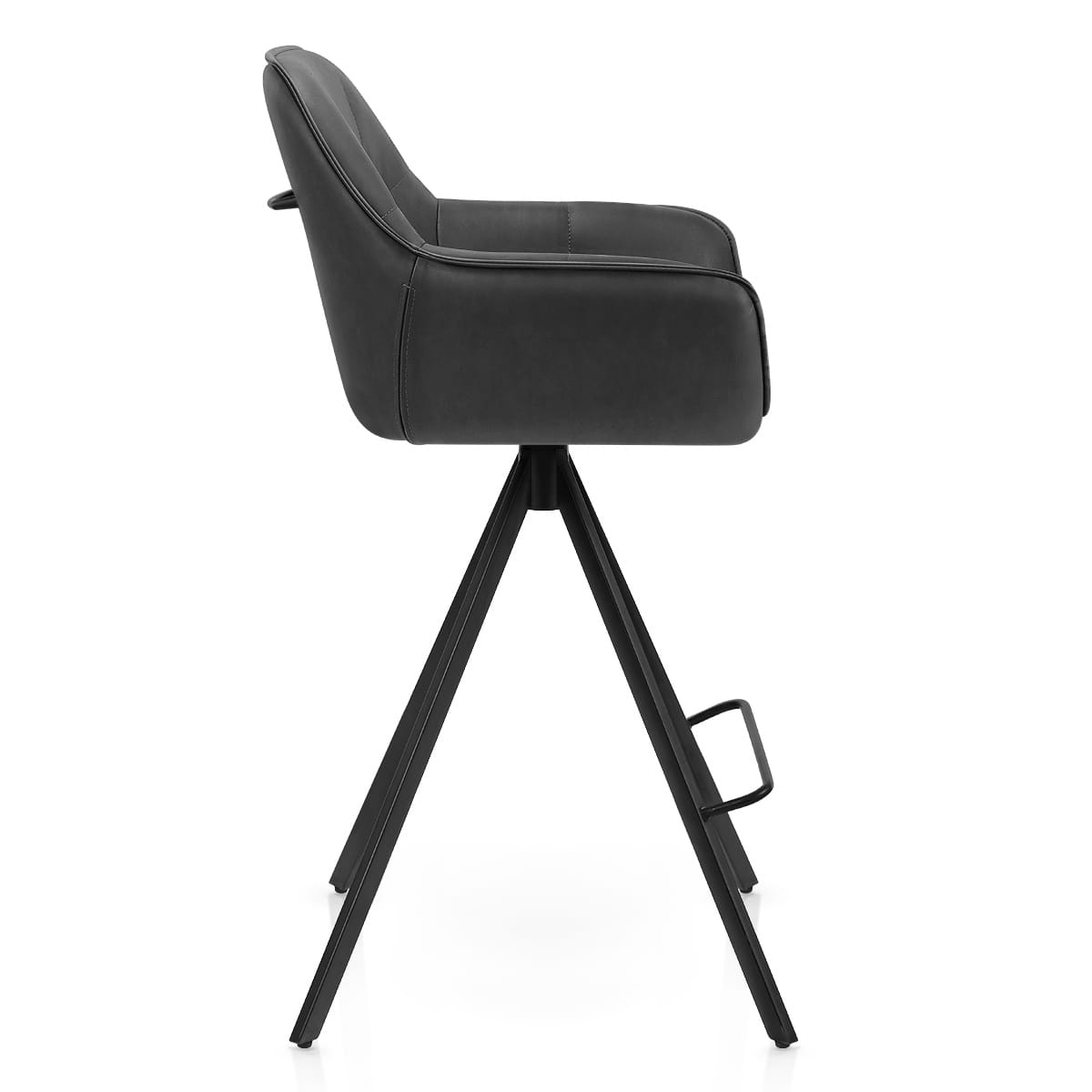 Venice Bar Stool Charcoal