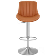 Versailles Real Leather Stool Tan