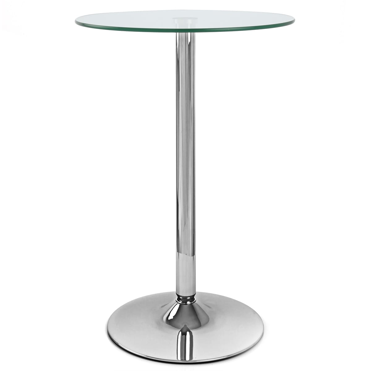 Vetro Stool Table Clear Glass