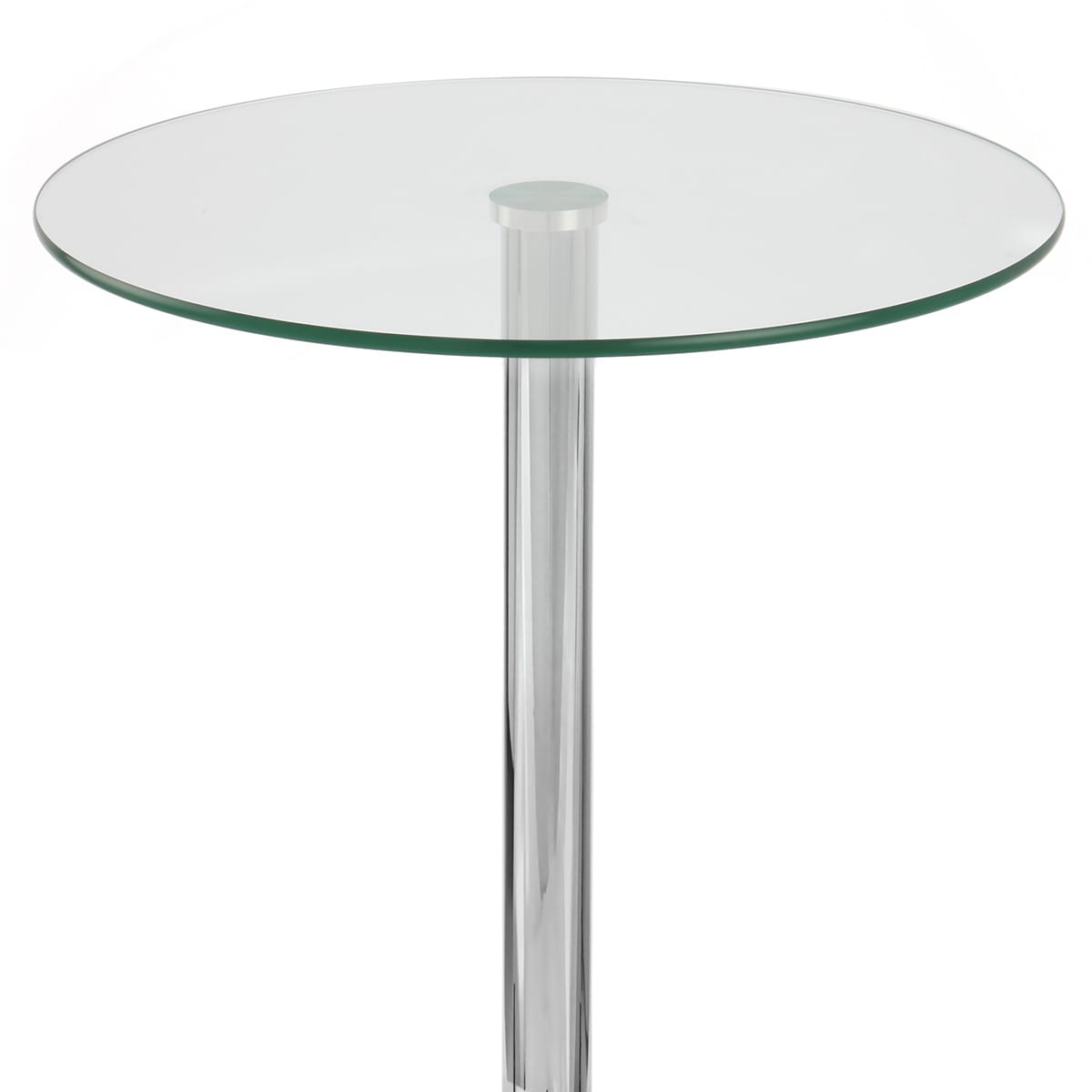 Vetro Stool Table Clear Glass
