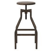 Vintage Revolution Stool Dark Wood
