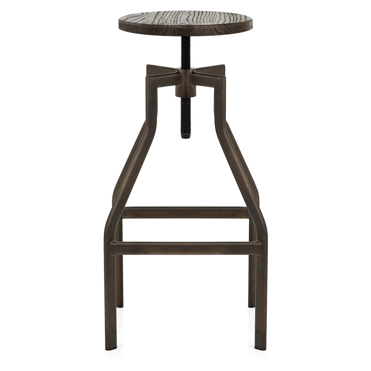 Vintage Revolution Stool Dark Wood