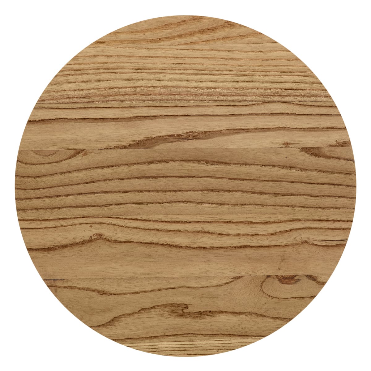 Vintage Swivel Stool Light Wood