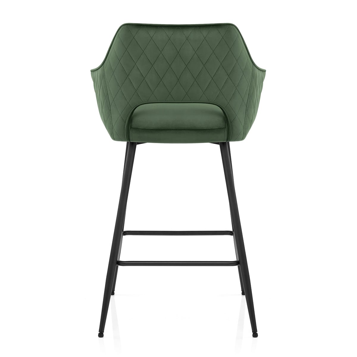 Viola Bar Stool Green Velvet