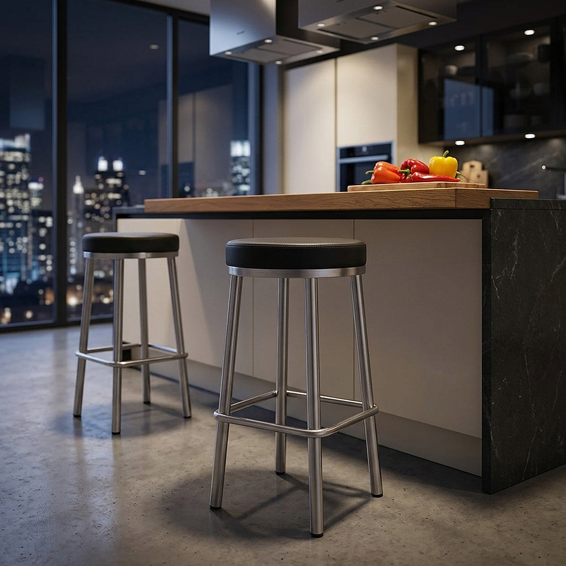 <a href="/products/vision-brushed-steel-stool-black" title="Vision Brushed Steel Stool Black">Vision</a>