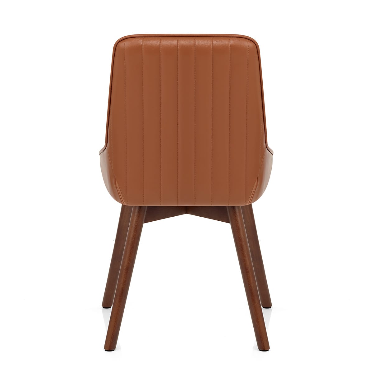 Vito Real Leather Dining Chair Tan