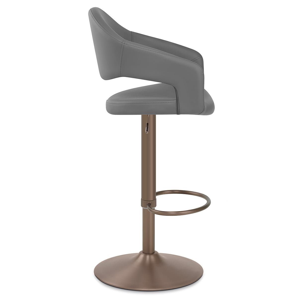 Washington Bar Stool Dark Grey
