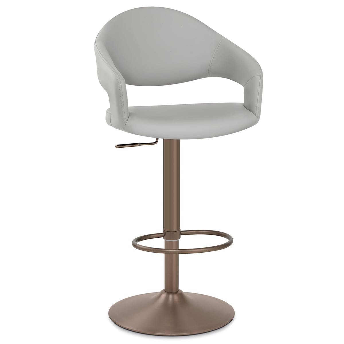 Washington Bar Stool Light Grey