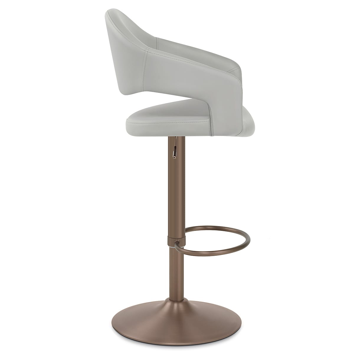 Washington Bar Stool Light Grey
