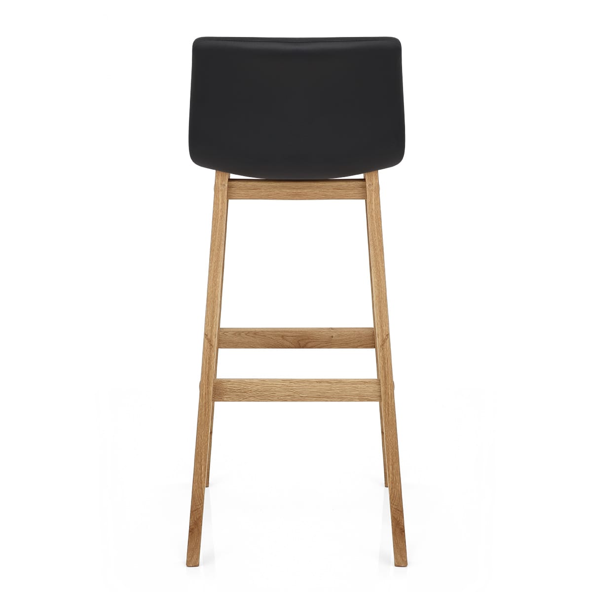 Wave Bar Stool Black