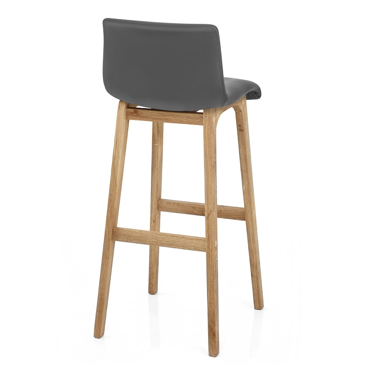 Wave Bar Stool Grey