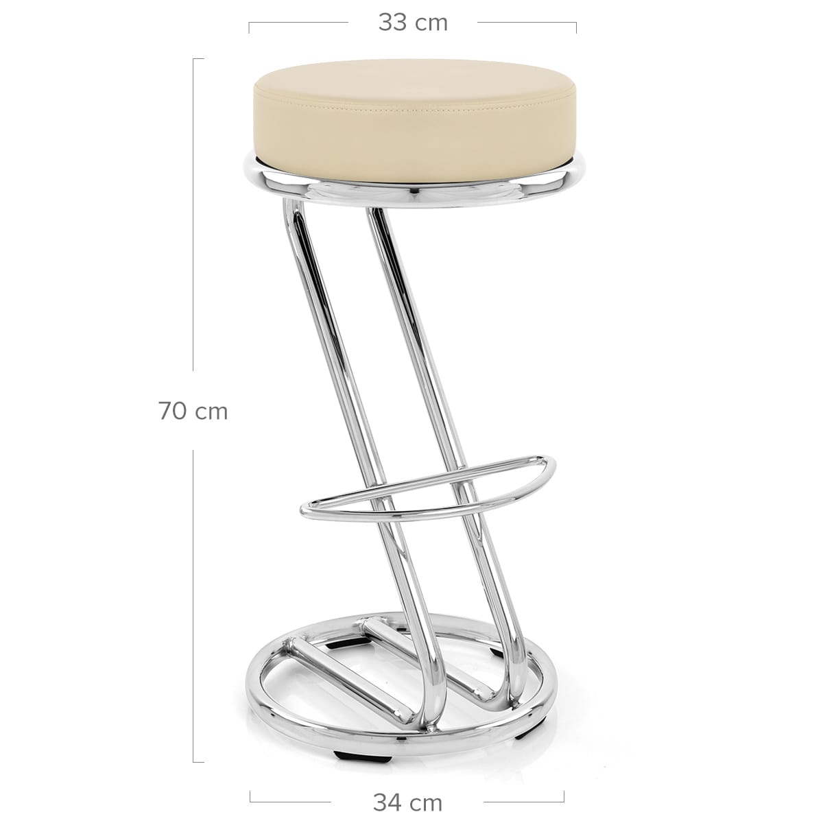 Zizi Kitchen Stool Cream