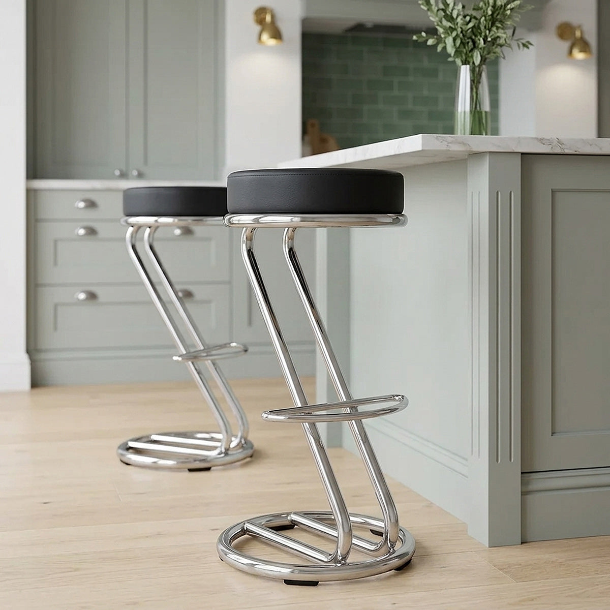 Zizi Kitchen Stool Black