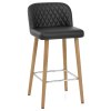 Pacific Wooden Stool Black