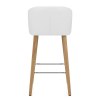 Pacific Wooden Stool White
