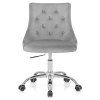 Sofia Office Chair Grey Velvet