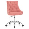 Sofia Office Chair Pink Velvet