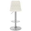 Melody Real Leather Brushed Stool Cream