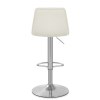 Melody Real Leather Brushed Stool Cream