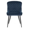 Provence Dining Chair Blue Velvet