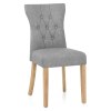 Bradbury Oak Dining Chair Grey
