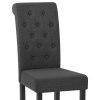 Utah Dining Chair Charcoal Fabric