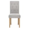 York Dining Chair Grey Velvet