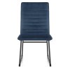 Chevelle Dining Chair Blue Velvet