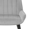 Mustang Chair Grey Velvet