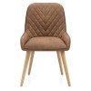 Azure Oak Dining Chair Tan