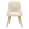 Azure Oak Dining Chair Beige