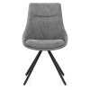 Lure Dining Chair Charcoal Fabric
