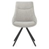 Lure Dining Chair Light Grey Fabric