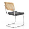 Cala Dining Chair Charcoal Fabric