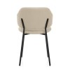 Brodie Dining Chair Cream Fabric