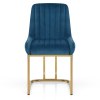 Paget Chair Blue Velvet