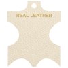 Lulu Real Leather Stool Cream