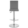 Deluxe High Back Stool Grey