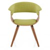 Grafton Dining Chair Walnut & Green