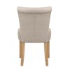 Buckingham Dining Chair Oak & Tweed Fabric