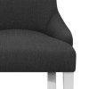 Fontaine Chair Charcoal Fabric