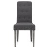 Moreton Dining Chair Charcoal Fabric