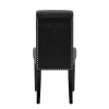 Moreton Dining Chair Black Velvet