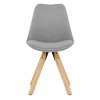 Aero Dining Chair Grey Fabric