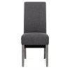 Carlo Grey Oak Chair Charcoal Fabric
