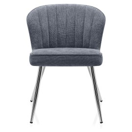 Chase Dining Chair Blue Fabric